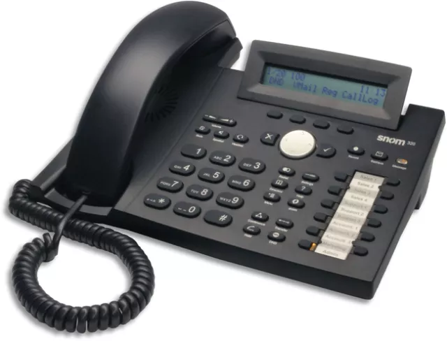 Snom 320 IP SIP Telephone - Inc Warranty - Free UK Delivery