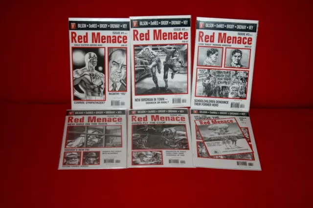 Wildstorm Comics  Red Manace 1 thru 6   VVF/NM