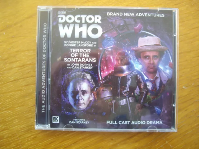 Doctor Who Terror of the Sontarans, 2015 Big Finish audio book CD