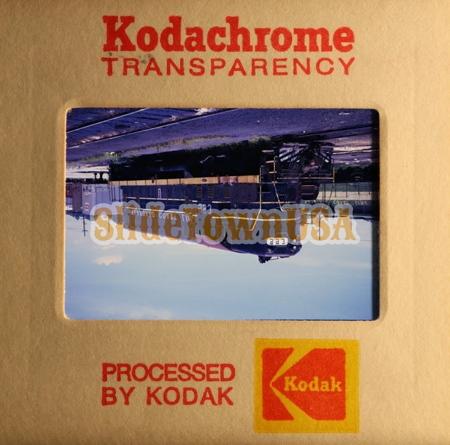 Vtg 1973 Train Slide 993 SCL Seaboard Coast Line Railroad X3M016 3