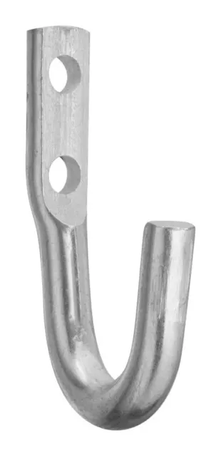 National Hardware  Zinc-Plated  Silver  Steel  2 in. L Rope/Tarp Hook  1 pk