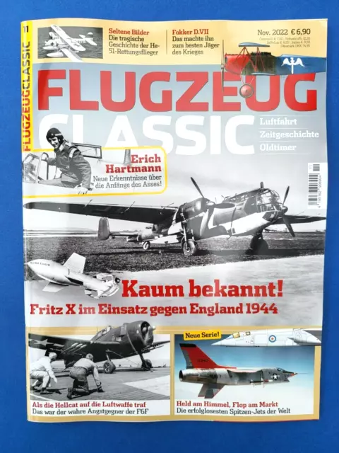 Flugzeugclassic Nr.11  November   2022  NEU +  ungelesen