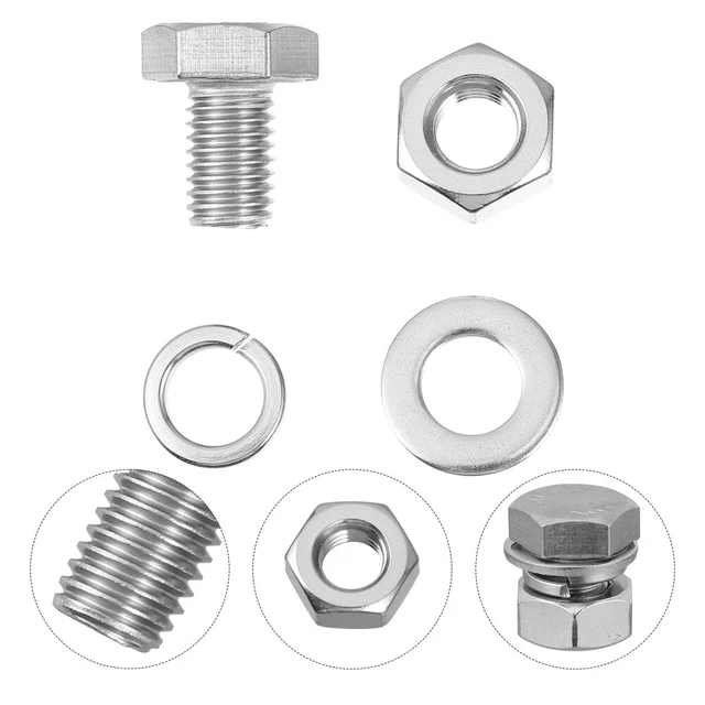 4 Pc Machine Boulon Écrou Autotaraudeuses Métalliques Verrouiller