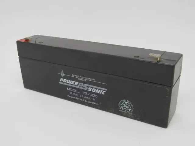 Powersonic PS-1220 Sealed Rechargeable Battery 12V 2.2A MINOR WEAR ! WOW !