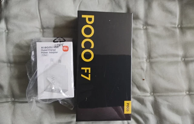 XIAOMI POCO F7 5G 12GB+256GB Silver - Dual SIM (Unlocked) - UK Version ...