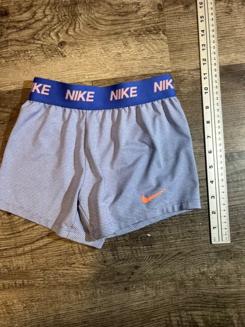 Nike Girls Dri-FIT Trophy Training Short Blue Size Small