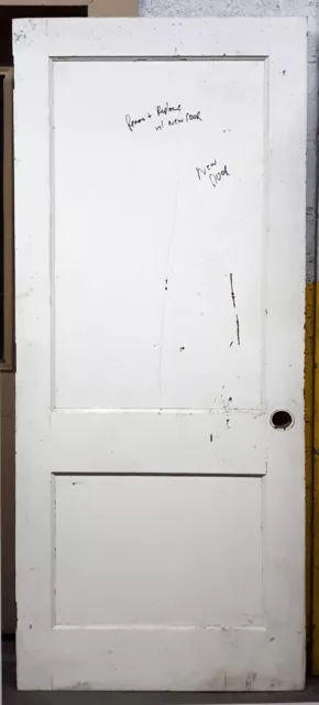 2 available 32"x79" Antique Vintage Old Interior SOLID Wood Wooden Interior Door