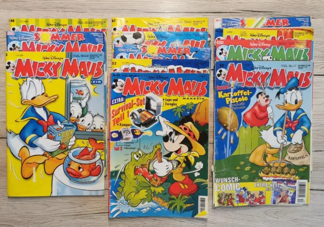 12x Micky Maus Hefte Konvolut