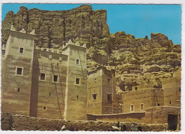 Cpsm Color Postcard Maroc Picturesque Valley Du M'goun Casbah Tourbist