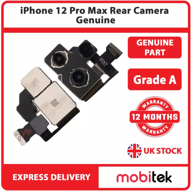 Original iPhone 12 Pro Max Back/Rear Camera Replacement - EXPRESS DELIVERY