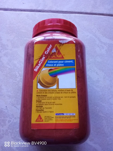 Sika Cim Couleur Rouge, Neuf