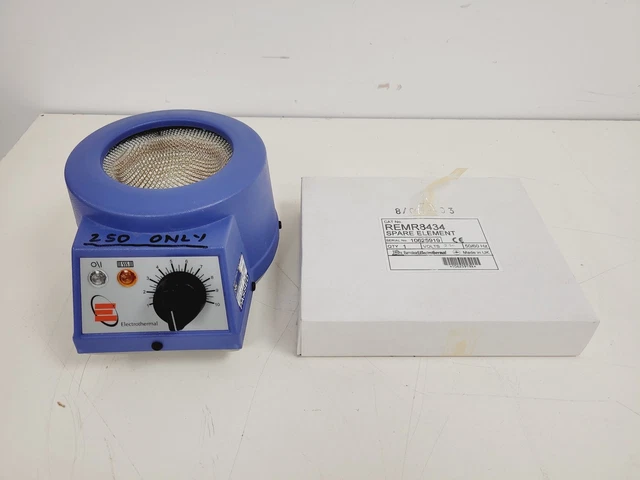 Electrothermal 250ml EM0250/CE Heating Mantle with Spare Element Lab