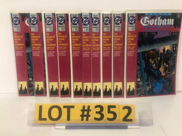 10 Batman Gotham Knights 1 Issues (1992) - $40 Guide Value - VF to NM