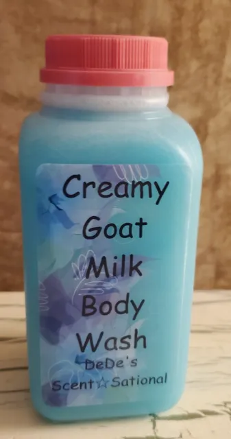 Handmade 12 oz Creamy Goat Milk Body Wash