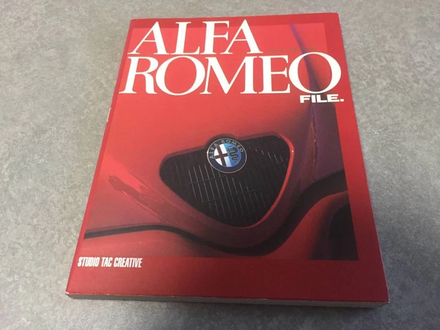 ALFA ROMEO FILES (Car Files Series) £46.60 - PicClick UK