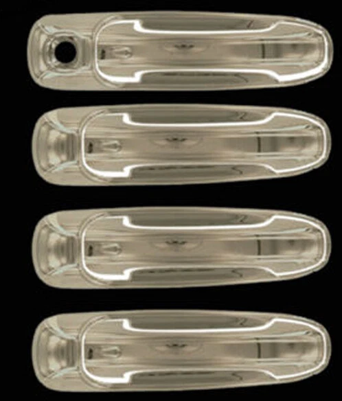 Brand New Set of 4 Chrome Door Handle Covers - Easy, Fast Install