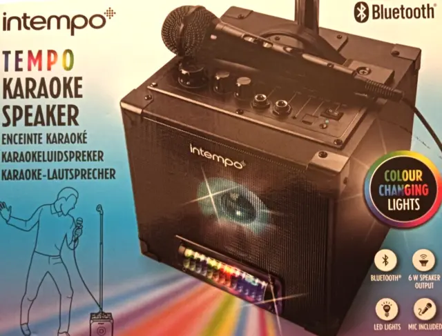 Intempo Bluetooth Tempo Karaoke Speaker Set
