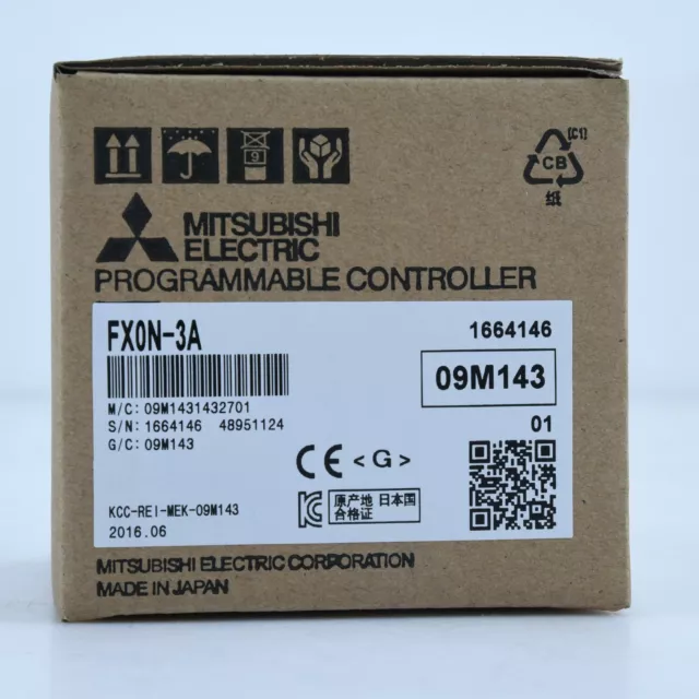ONE New Mitsubishi FX0N-3A FX0N-3A PLC Module IN BOX DHL SHIPPING