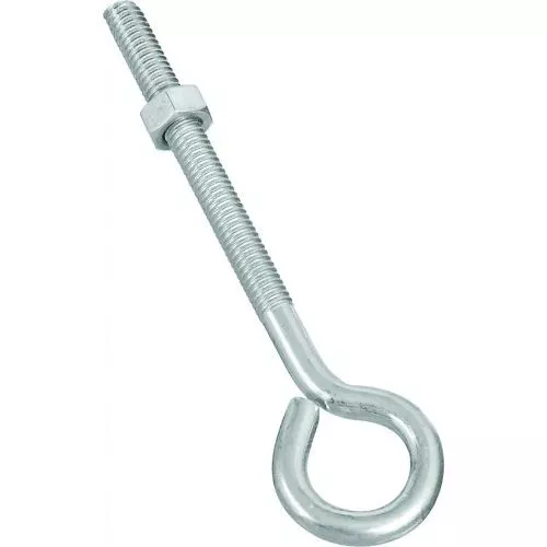 National Hardware N221-234 Eye Bolt With Nut 5/16 By 5" Zinc Plated Steel Bulk