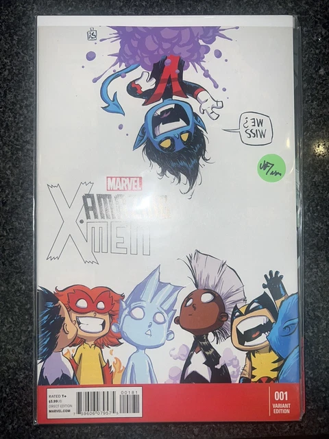 Amazing X-Men #1 Marvel Babies Skottie Young Variant 2013 VF/NM