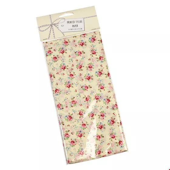 *Exclusives*10er Set Seidenpapier 50 x 70cm*Blume*Röschen*La Petite Rose