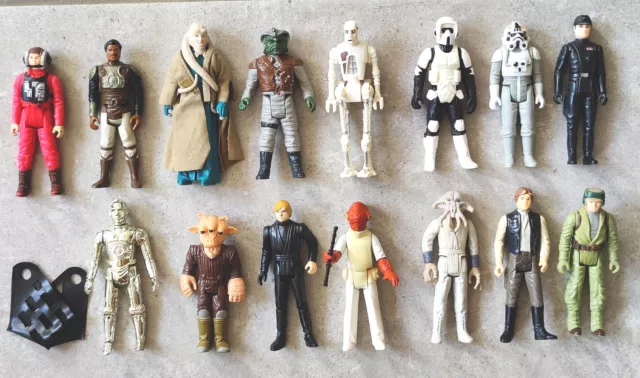 CHOOSE:vintage STAR WARS Action Figure KENNER ESB RotJ Return Jedi 1980th Rarity