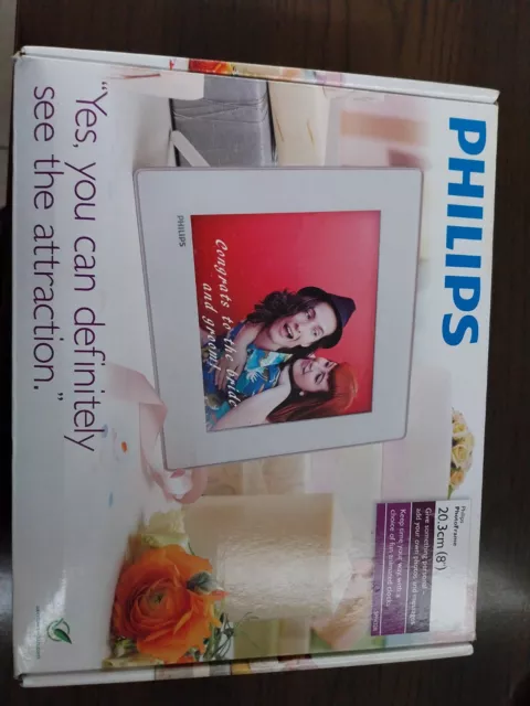 Cornice Digitale Philips Digital Photo Frame 20.3 Cm (8") Nuova -Spf4328