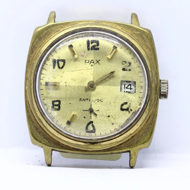 Montre Mécanique Vintage PAX Calibre 238-GA - Occasion - Pièce Rétro