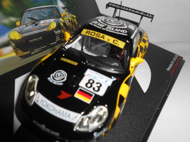 Porsche 911 GT3R N°83 Le Mans 2001, Minichamps 1/43, Zamac, Sans Boîte