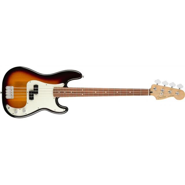 Fender Player Precision Bass - touche pau ferro - 3-Color Sunburst - Basse élec