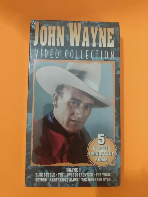John Wayne VHS Video Collection Volume 2 - 5 Classic Films Western New