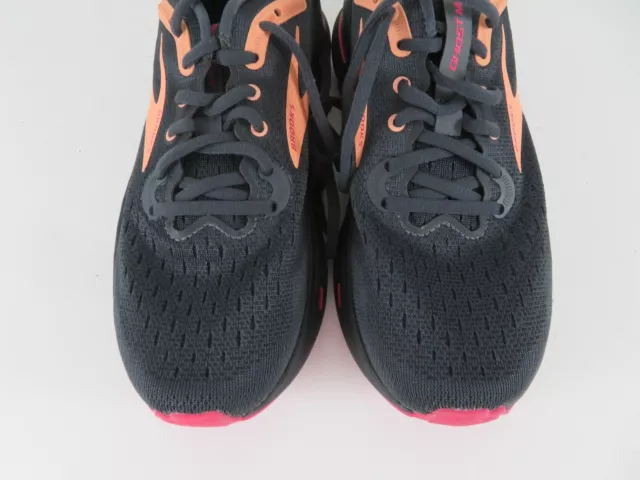 BROOKS GHOST MAX Womens 7 B Shoes Running Walking Sneaker Black ...