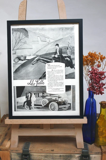 Automobile La Salle - Original Vintage 1920 Advertising Poster