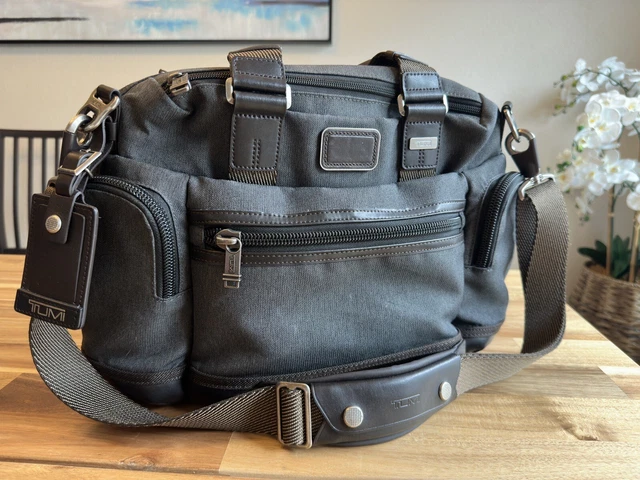 TUMI Alpha Bravo Brooks Slim Briefcase Business Shoulder Bag