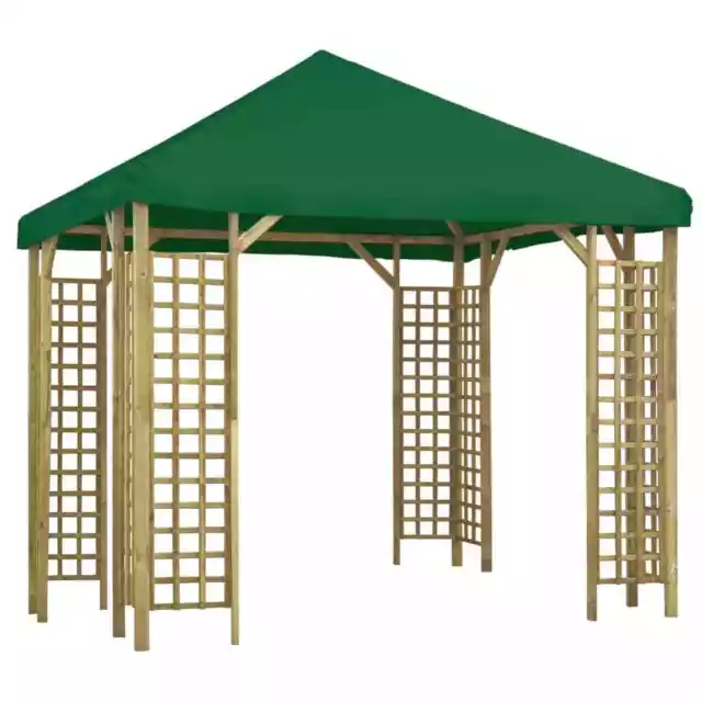 Belvédère 3x3 m Vert