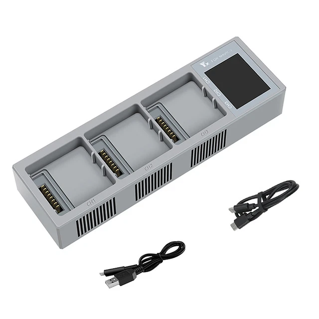 For DJI Mavic3 Fast Charging Battery Charger w/Digital Display Drone Accessories