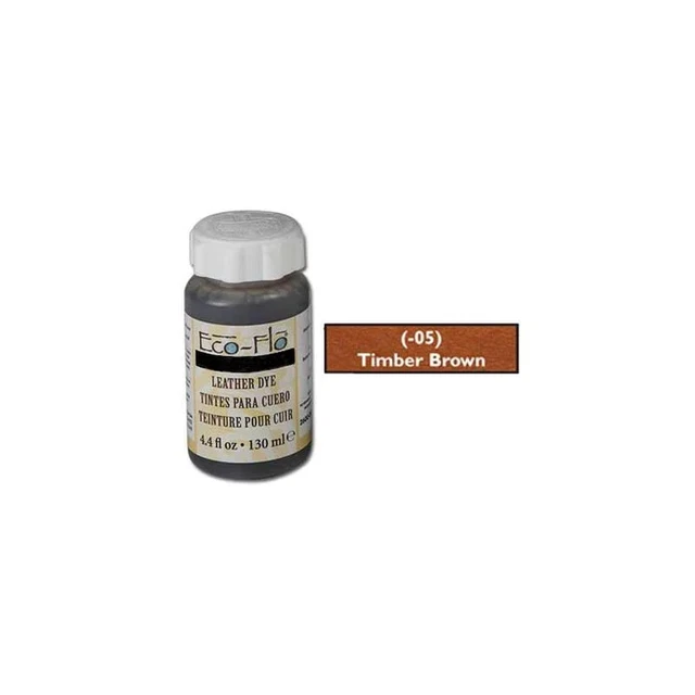 Tinte de cuero Tandy Eco-Flo 4,4 fl oz - ELIGE madera marrón u caoba oscura
