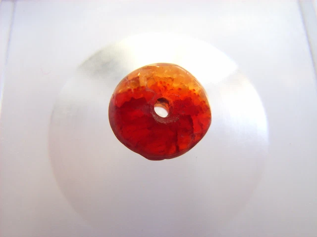 1 Ancient Roman Carnelian Bead, Romans,  100 - 300 AD, VERY RARE !