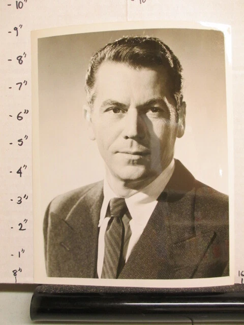 ABC TV show photo 1950s OSS O.S.S Ron Randall WWII CIA serious