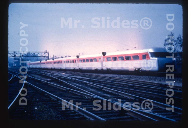 Duplicate Slide NYC New York Central Aero Train Action