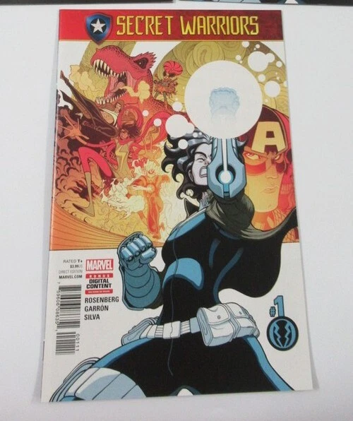 Secret Warriors #1 NM NM+ Marvel 2017 1st Team App Secret Invasion 1st Quake 1