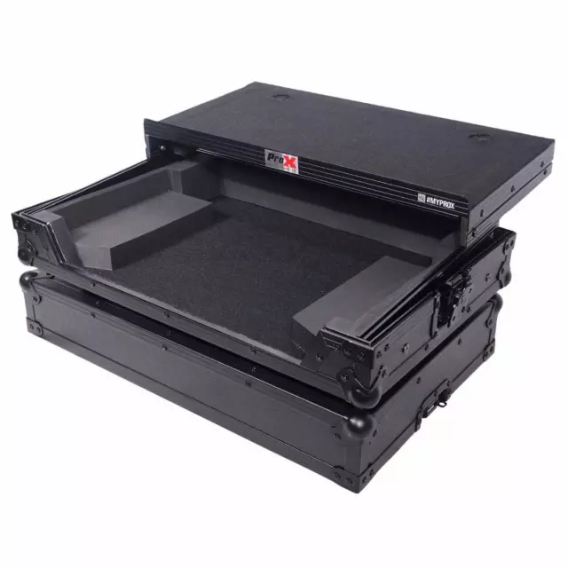 ProX X-DDJFLX4 LTBL Black Finish Travel Road Flight Case for DDJ-400/DDJ-SB3 ...