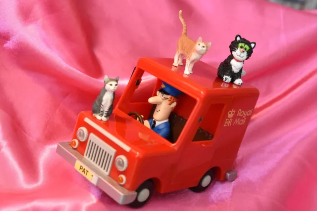 Postman Pat - Postbote & Kater - Royal Mail Auto Van - absoluter Kult, Top Deko