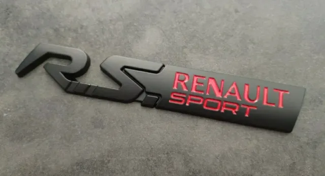 Logo Monogramme Badge Emblème Rs Renault Sport Neuf Clio Mégane Twingo  Neuf