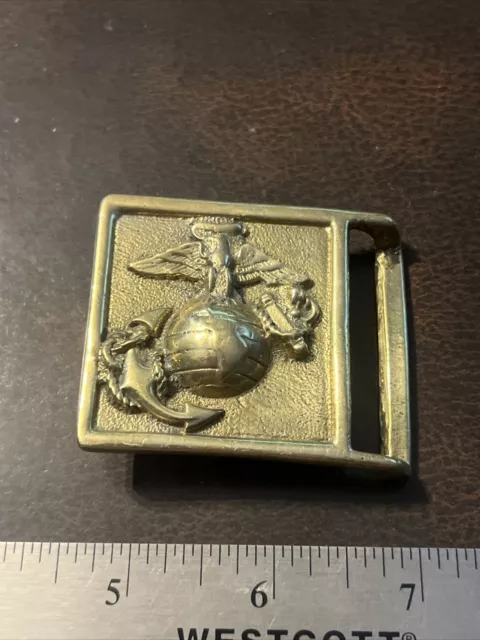 Vintage United States Marine Corp USMC Belt Buckle