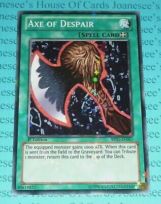 Axe of Despair BP01-EN067 Starfoil Rare Yu-Gi-Oh Card 1st Edition New