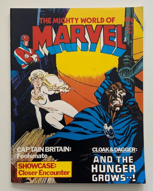 Mighty World of Marvel #11 Alan Moore, Alan Davis Captain Britain UK 1983. VF