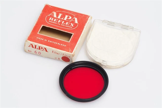 Alpa Filter Type B Filtrabe 60 Red f. Macro Switar 50mm (1679760868)