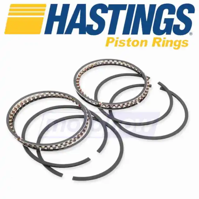 Hastings Cast Ring Set for 1955-1957 Harley Davidson FLH Hydra-Glide - kz