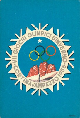 Grande Cortina d'Ampezzo Giochi Olimpici Inverno 1956 Rondinelli non spedita f 